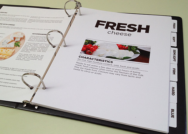 Sysco Cheese - Sales Binder